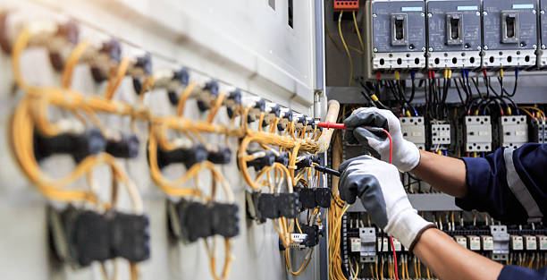 Professional Electrician technician working in Englewood, CO
